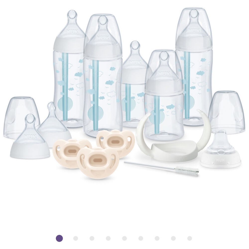 NUK anti-colic bottles